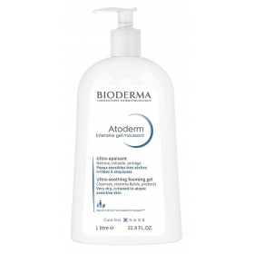 BIODERMA ATODERM INTENSIVE GEL MOUSSANT ŁAGODNY ŻEL OCZYSZCZAJĄCY 1000 ml